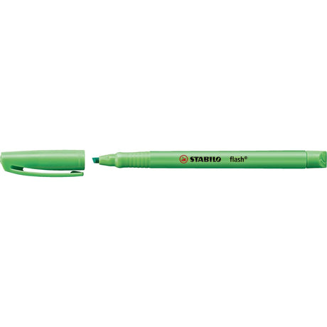 Textmarker Stabilo Flash, verde Textmarkere Stabilo 
