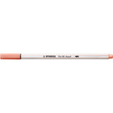 Carioca Stabilo Pen 68 Brush, cu varf tip pensula, apricot Carioci Stabilo 
