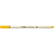 Carioca Stabilo Pen 68 Brush, cu varf tip pensula, yellow Carioci Stabilo 