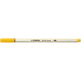 Carioca Stabilo Pen 68 Brush, cu varf tip pensula, yellow Carioci Stabilo 