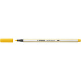 Carioca Stabilo Pen 68 Brush, cu varf tip pensula, yellow Carioci Stabilo 