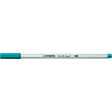 Carioca Stabilo Pen 68 Brush, cu varf tip pensula, turquoise blue Carioci Stabilo 
