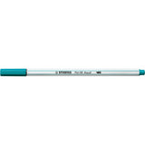 Carioca Stabilo Pen 68 Brush, cu varf tip pensula, turquoise blue Carioci Stabilo 