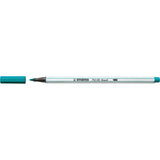 Carioca Stabilo Pen 68 Brush, cu varf tip pensula, turquoise blue Carioci Stabilo 
