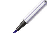 Carioca Stabilo Pen 68 Brush, cu varf tip pensula, violet Carioci Stabilo 