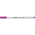 Carioca Stabilo Pen 68 Brush, cu varf tip pensula, lilac Carioci Stabilo 