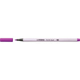 Carioca Stabilo Pen 68 Brush, cu varf tip pensula, lilac Carioci Stabilo 