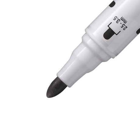 Marker pentru tabla Stabilo plan, varf rotund, negru Markere Stabilo 