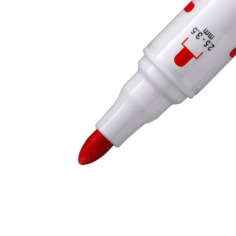 Marker pentru tabla Stabilo plan, varf rotund, rosu Markere Stabilo 