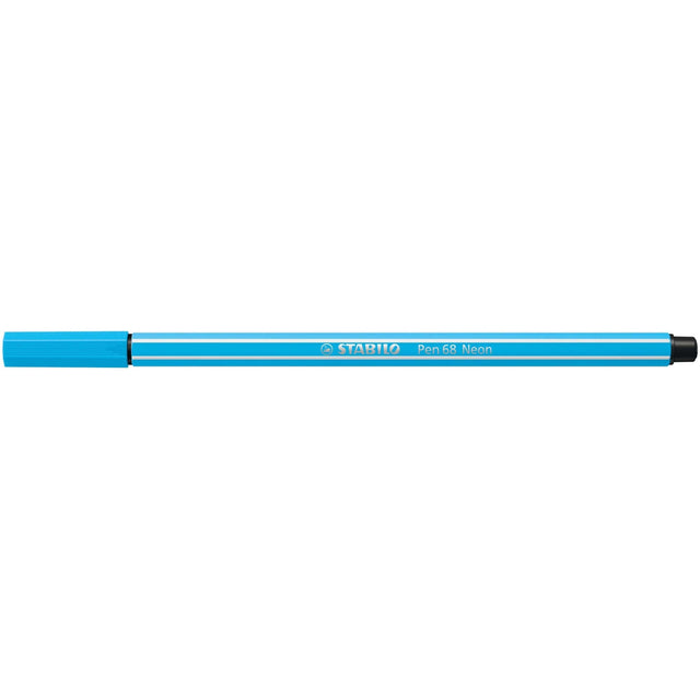 Carioca Stabilo Pen 68, neon blue Carioci Stabilo 