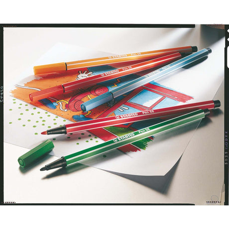 Carioca Stabilo Pen 68 1mm 20 culori/Color Parade violet Carioca Stabilo 