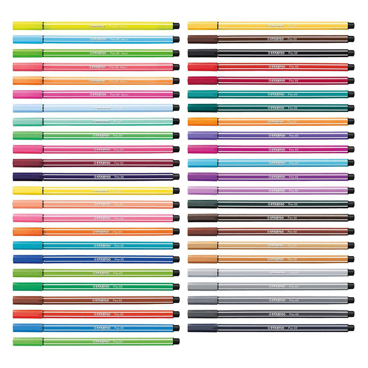 Carioca Stabilo Pen 68 50 culori/set Carioca Stabilo 