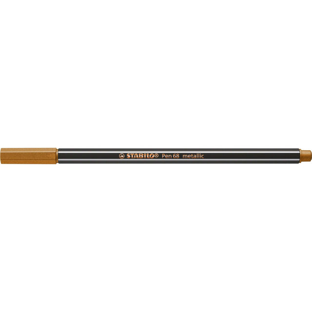 Carioca Stabilo Pen 68 metallic, bronz metalizat Carioci Stabilo 