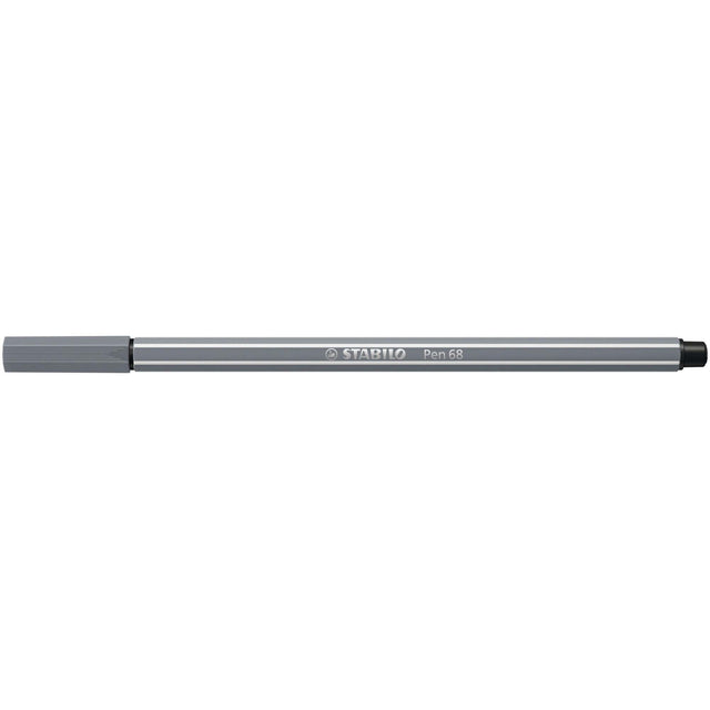 Carioca Stabilo Pen 68, dark grey Carioci Stabilo 