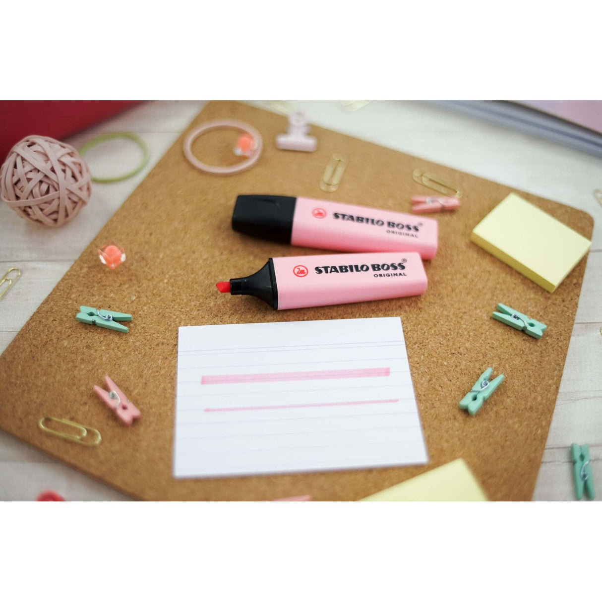 Textmarker Stabilo Boss Original Pastel, pink blush Textmarkere Stabilo 