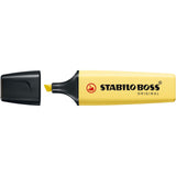 Textmarker Stabilo Boss Original Pastel, milky yellow Textmarkere Stabilo 