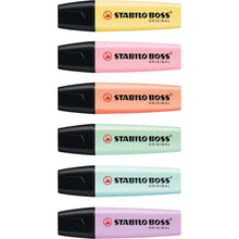 Încarcă imaginea în vizualizatorul Galerie, Stabilo BOSS Pastel set 6 bucati Textmarker Stabilo 
