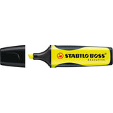 Textmarker Stabilo Boss Executive, galben Textmarkere Stabilo 