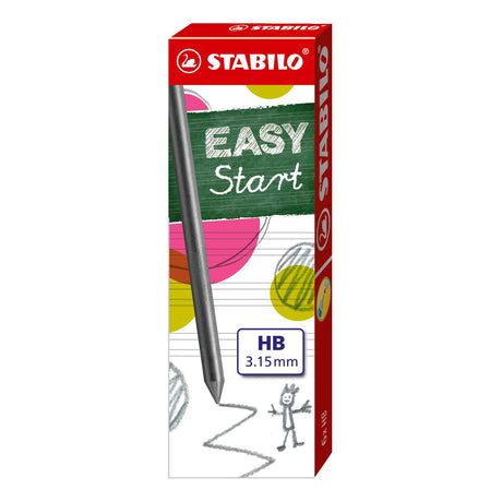 Mine creion mecanic Stabilo EASYergo, 3.15 mm, HB, 6 bucati / set Creioane mecanice Stabilo 