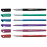 Pix fara mecanism Stabilo Excel 828, M, 6 culori / set eco Pixuri colorate Stabilo 