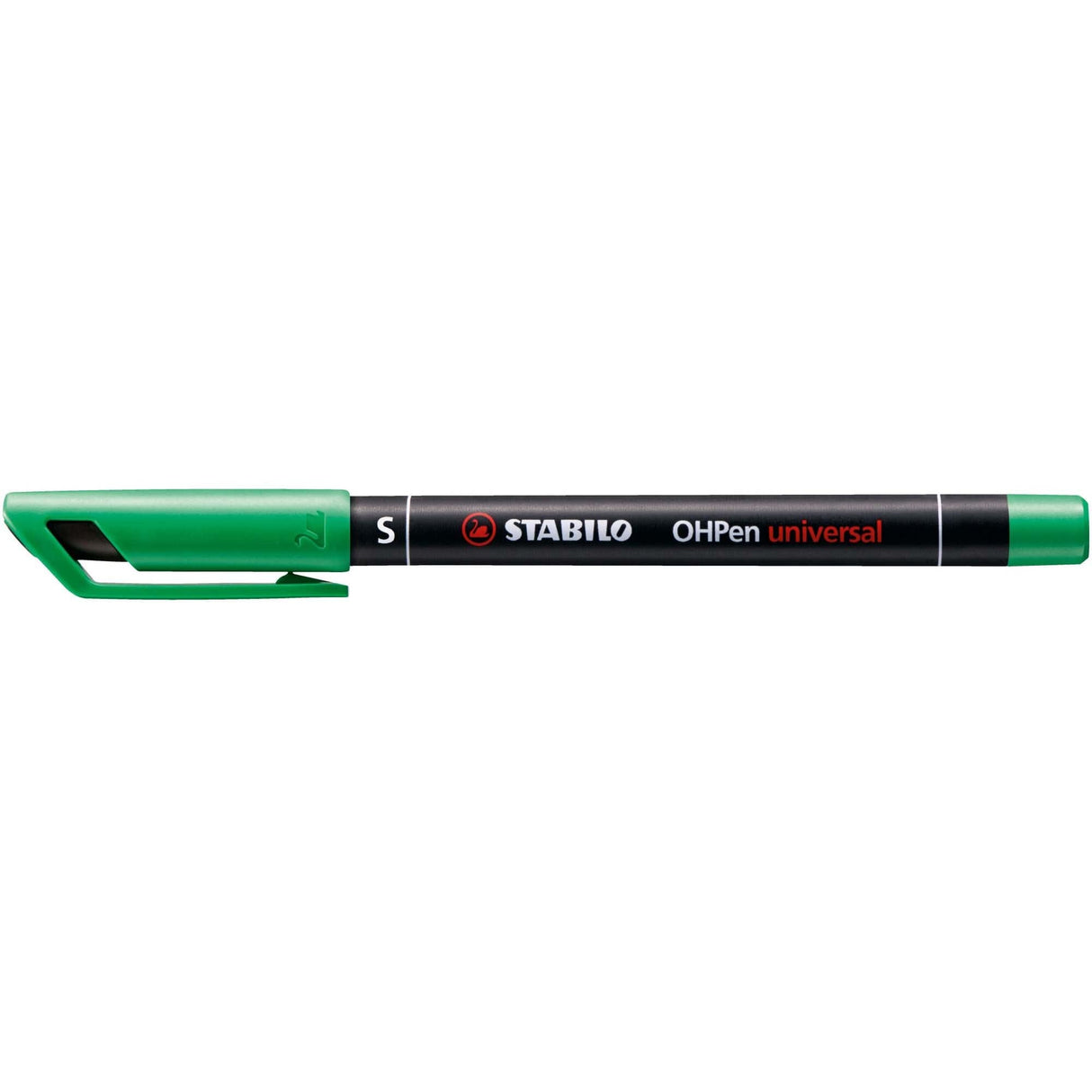 Marker universal permanent Stabilo OHPen, S, verde Markere Stabilo 