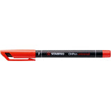 Marker universal permanent Stabilo OHPen, F, rosu Markere Stabilo 