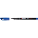 Marker universal permanent Stabilo OHPen, F, albastru Markere Stabilo 