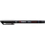 Marker universal permanent Stabilo OHPen, S, negru Markere Stabilo 