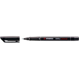 Marker universal permanent Stabilo OHPen, S, negru Markere Stabilo 