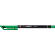 Marker universal permanent Stabilo OHPen, M, verde Markere Stabilo 