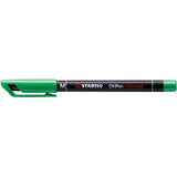 Marker universal permanent Stabilo OHPen, M, verde Markere Stabilo 
