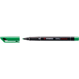 Marker universal permanent Stabilo OHPen, M, verde Markere Stabilo 