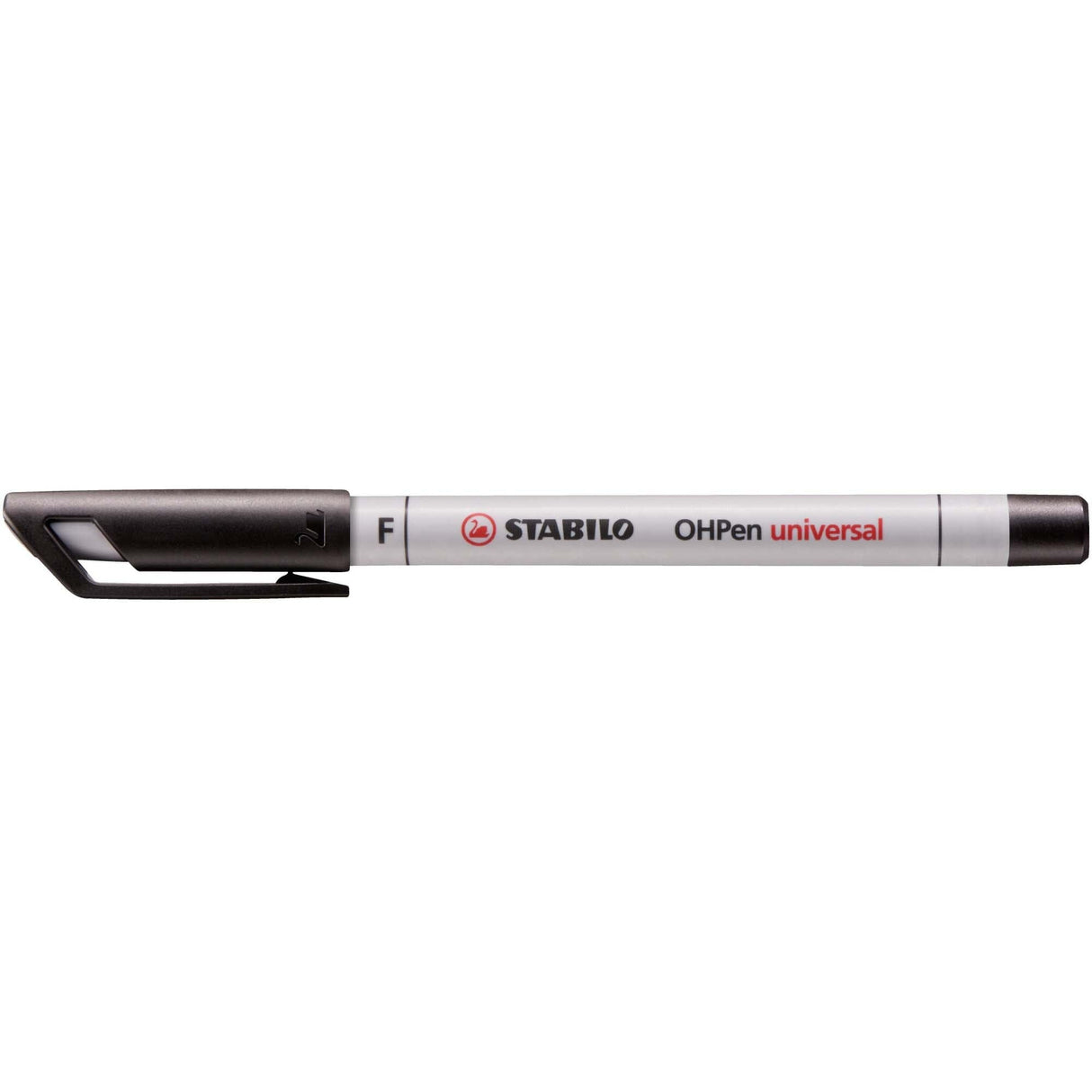 Marker universal nepermanent Stabilo OHPen, F, negru Markere Stabilo 