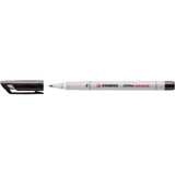 Marker universal nepermanent Stabilo OHPen, F, negru Markere Stabilo 