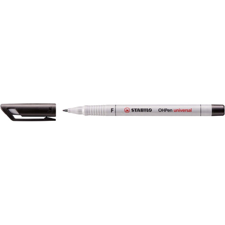Marker universal nepermanent Stabilo OHPen, F, negru Markere Stabilo 