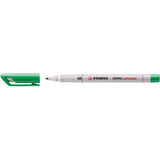 Marker universal nepermanent Stabilo OHPen, M, verde Markere Stabilo 