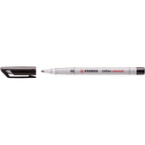 Marker universal nepermanent Stabilo OHPen, M, negru Markere Stabilo 