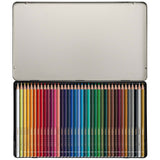 Creioane colorate Stabilo Original, 38 culori / set, cutie metalica Creioane colorate Stabilo 