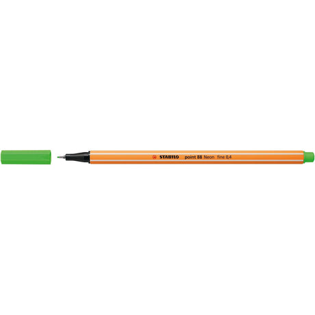 Fineliner Stabilo Point 88, neon green Finelinere Stabilo 