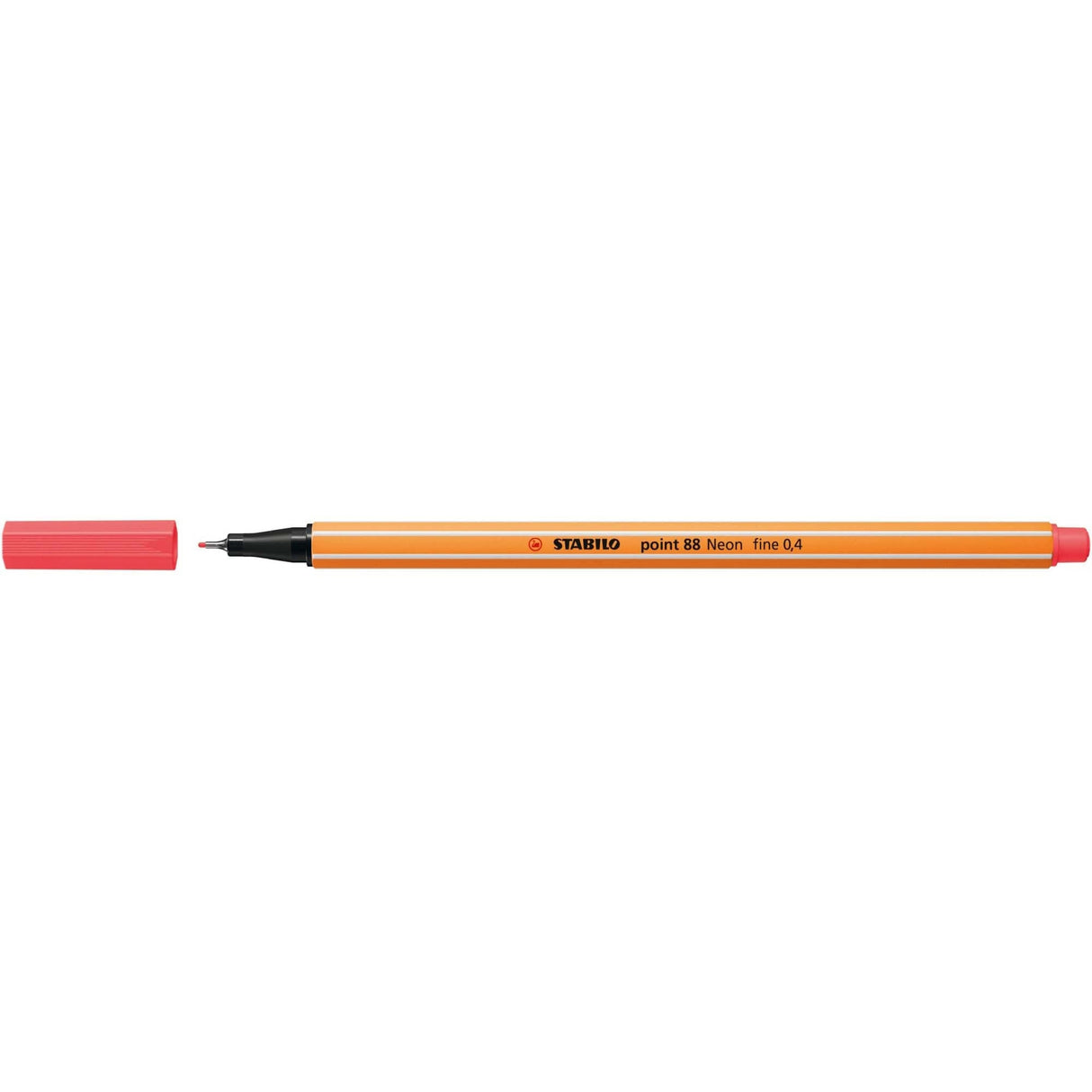 Fineliner Stabilo Point 88, neon red Finelinere Stabilo 