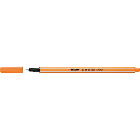 Fineliner Stabilo Point 88, neon orange Finelinere Stabilo 