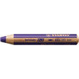 Creion colorat Stabilo woody 3 in 1, violet Creioane colorate Stabilo 