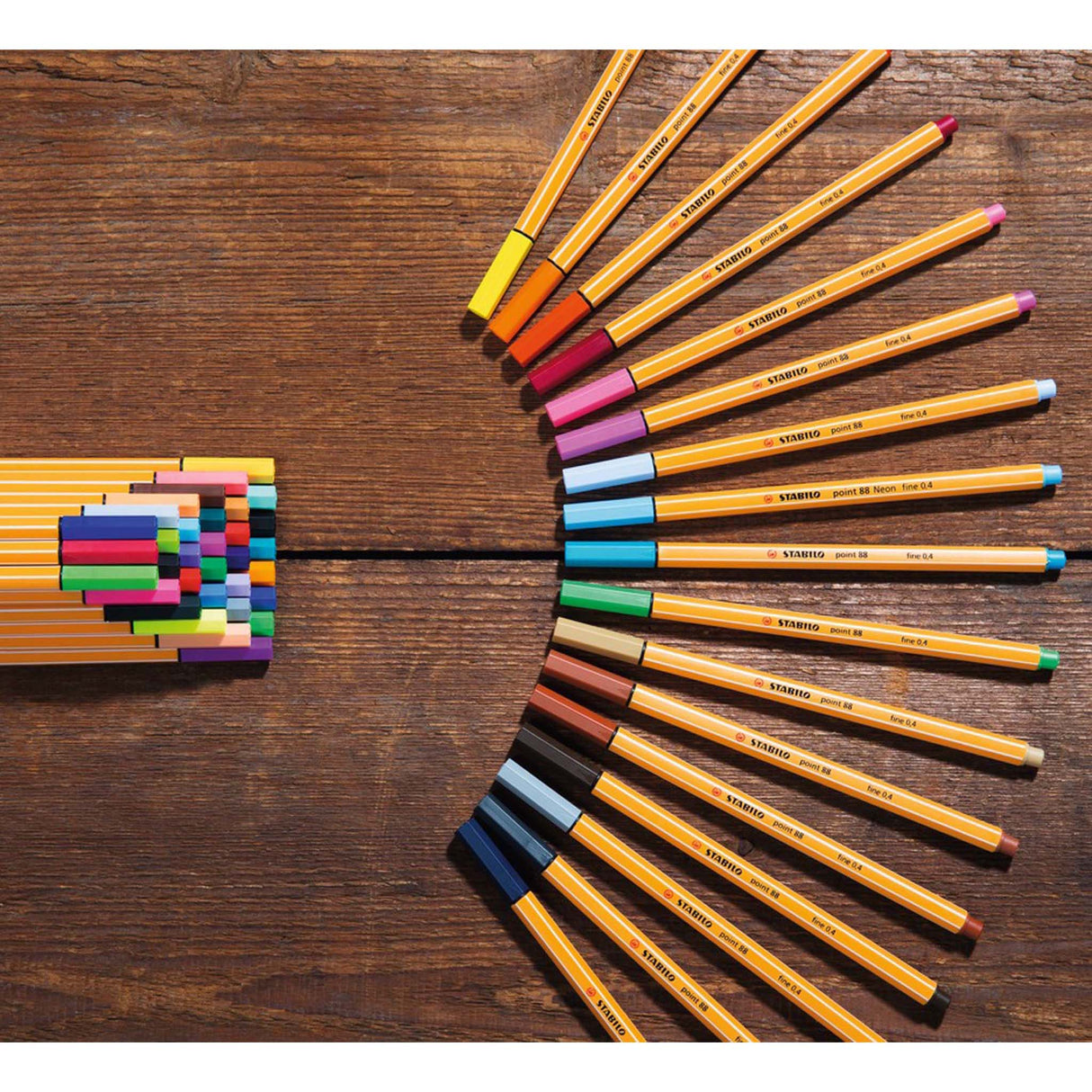 Fineliner Stabilo Point 88 set 25 culori Fineliner Stabilo 