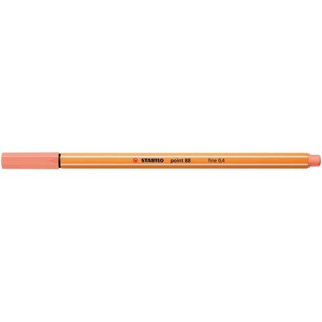 Fineliner Stabilo Point 88, apricot Finelinere Stabilo 