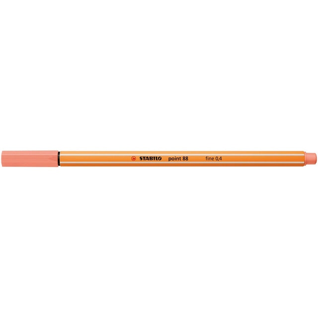 Fineliner Stabilo Point 88, apricot Finelinere Stabilo 