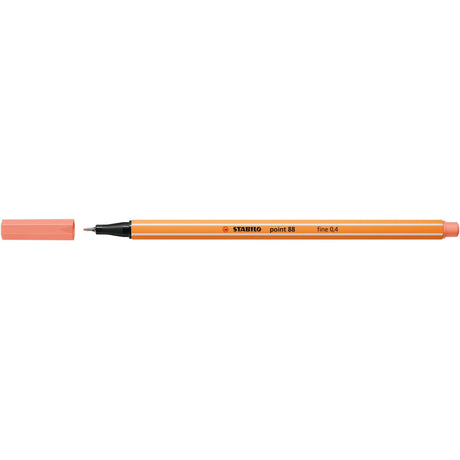 Fineliner Stabilo Point 88, apricot Finelinere Stabilo 
