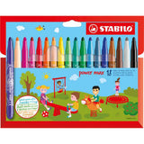 Carioca Stabilo Power Max 18 culori/set Carioca Stabilo 