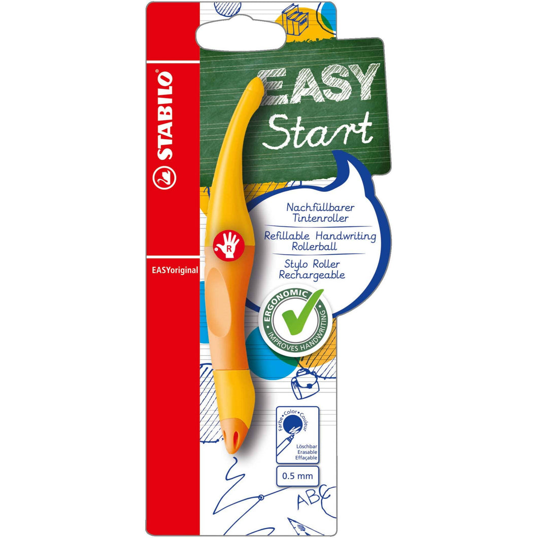 Roller Stabilo EASYoriginal, M, pentru dreptaci, portocaliu / galben Rollere Stabilo 