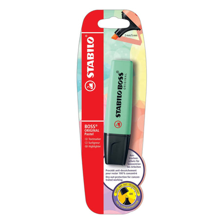 Textmarker Stabilo Boss Original Pastel,hint of mint, blister Textmarkere Stabilo 