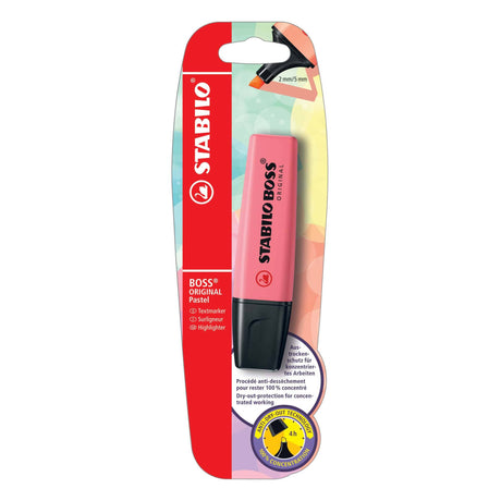 Textmarker Stabilo Boss Original Pastel, cherry blossom pink, blister Textmarkere Stabilo 